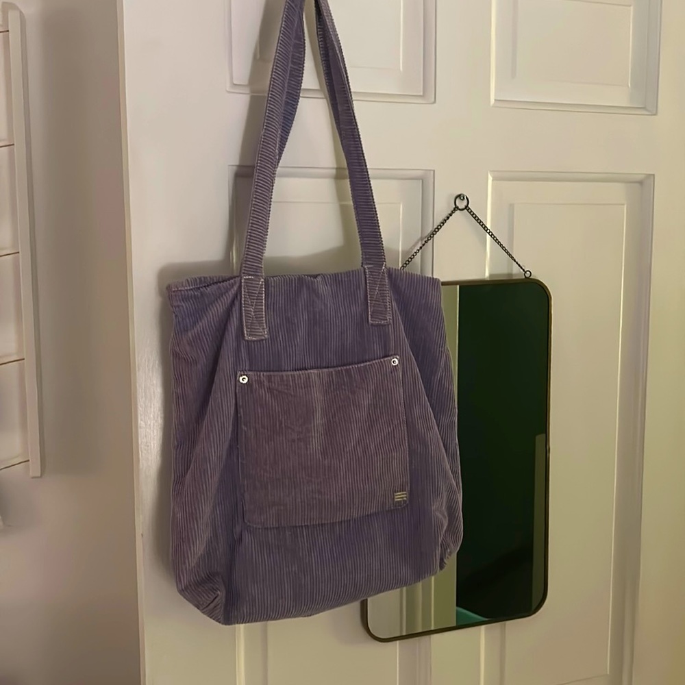 Purple Corduroy BDG Urban Outfitters Bag